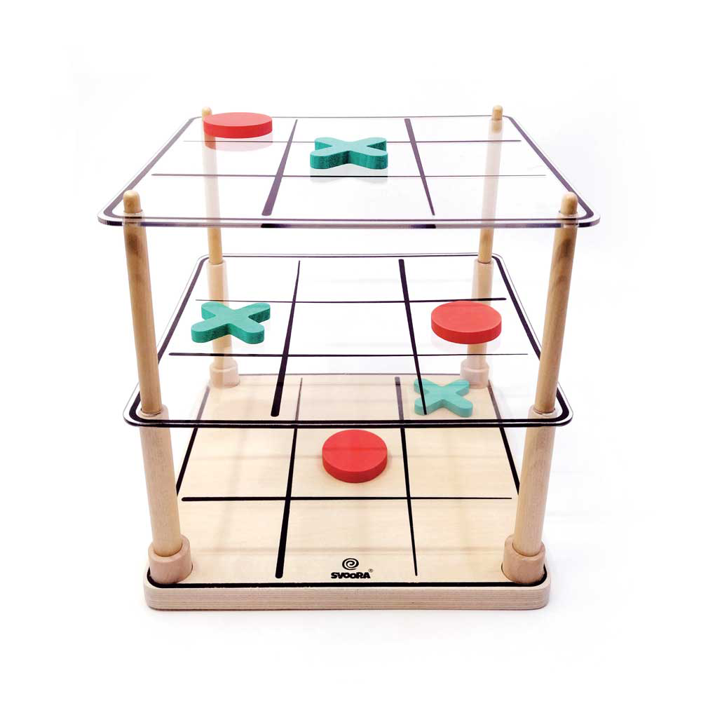 איקס עיגול 3D