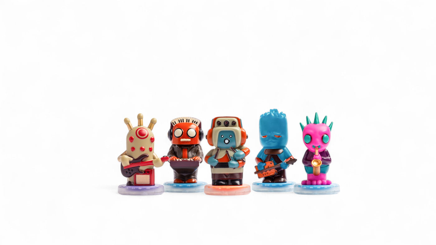 Mountain Riders™ | Blues fusion Figurine Set