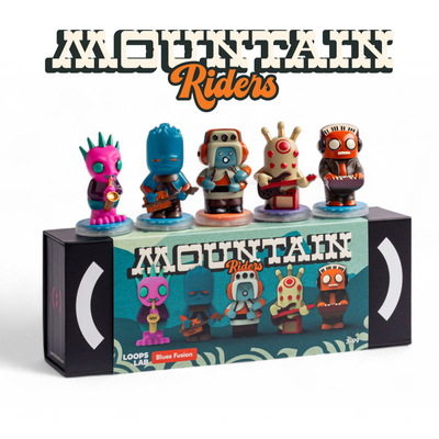 Mountain Riders™ | Blues fusion Figurine Set