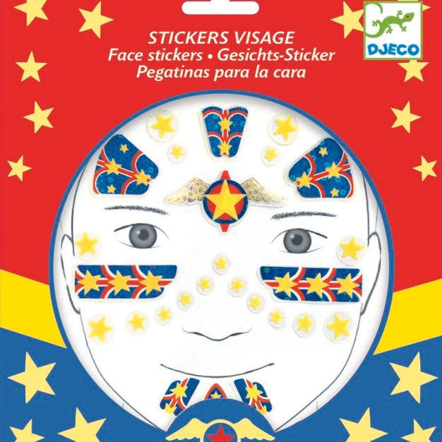 Face Stickers | מדבקות פנים